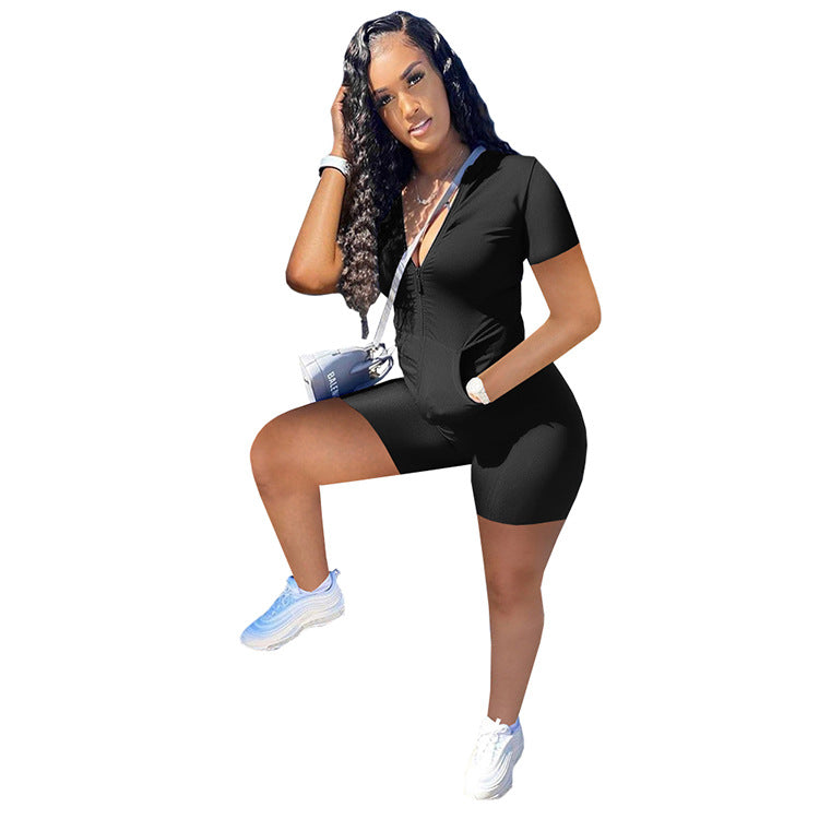 Summer Solid 2 piece short set