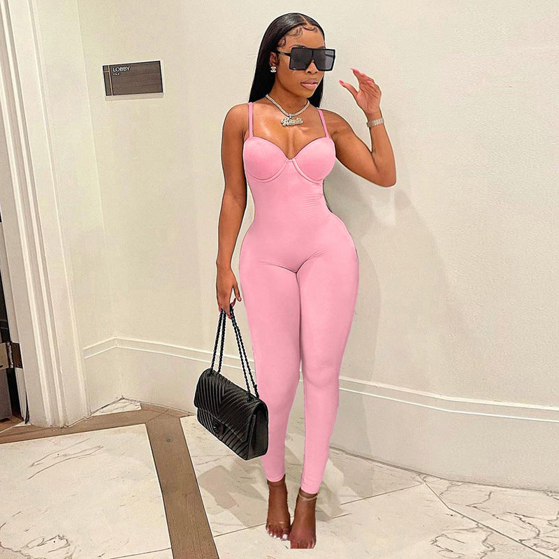 Spring/Summer Women Long Jumpsuit